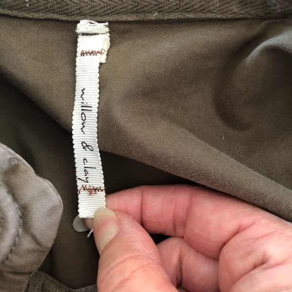 Willow and Clay Olive Green Military Jacket - Picture 6 of 8